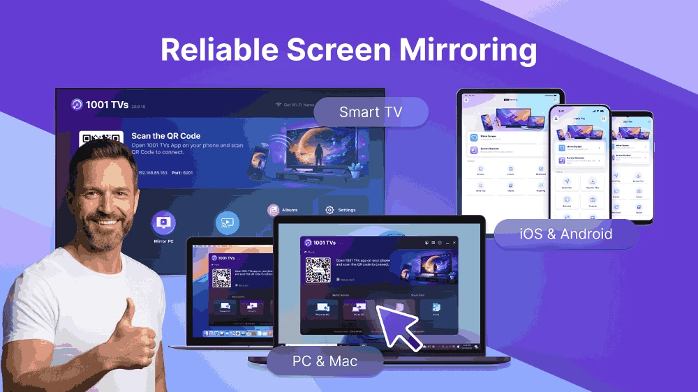 1001 TVs: Screen Mirroring — captura de tela 5